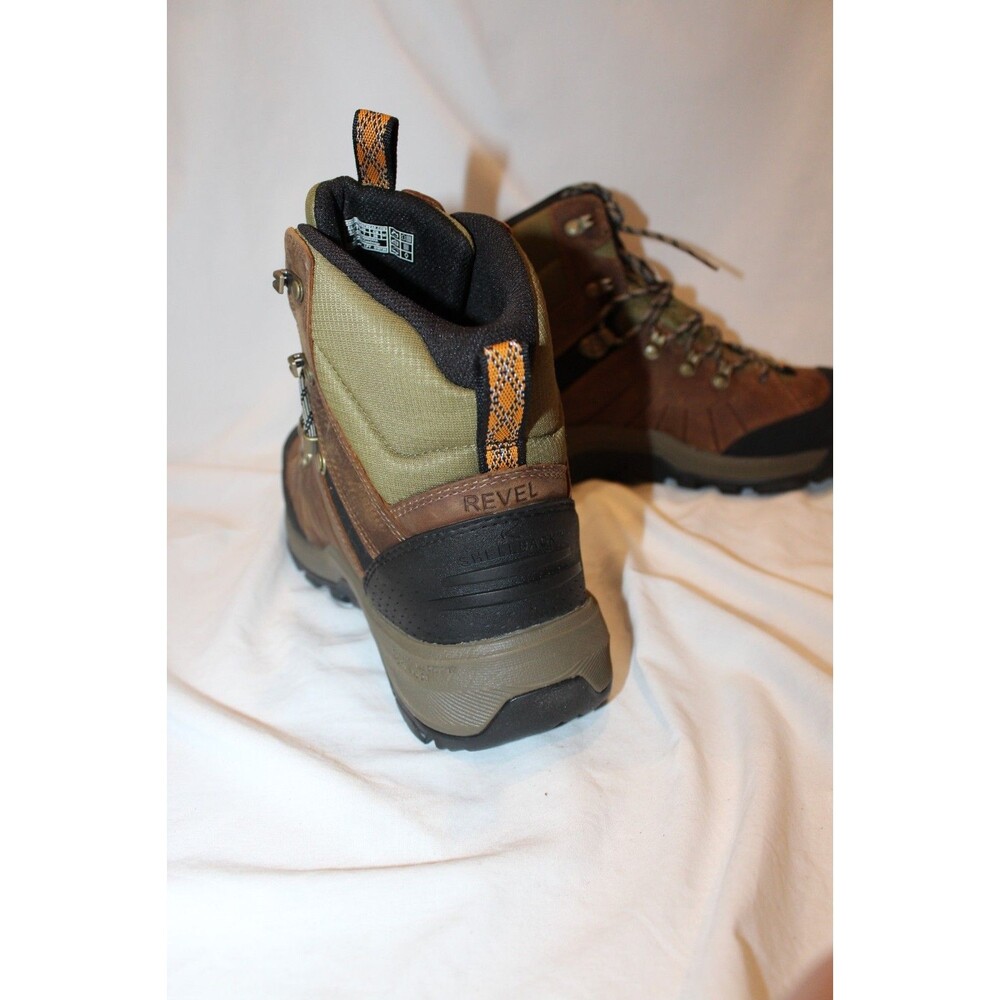 Keen Men's Revel IV High Polar Waterproof Boots Bison/Orange NEW SZ 9.5 - Picture 6 of 9